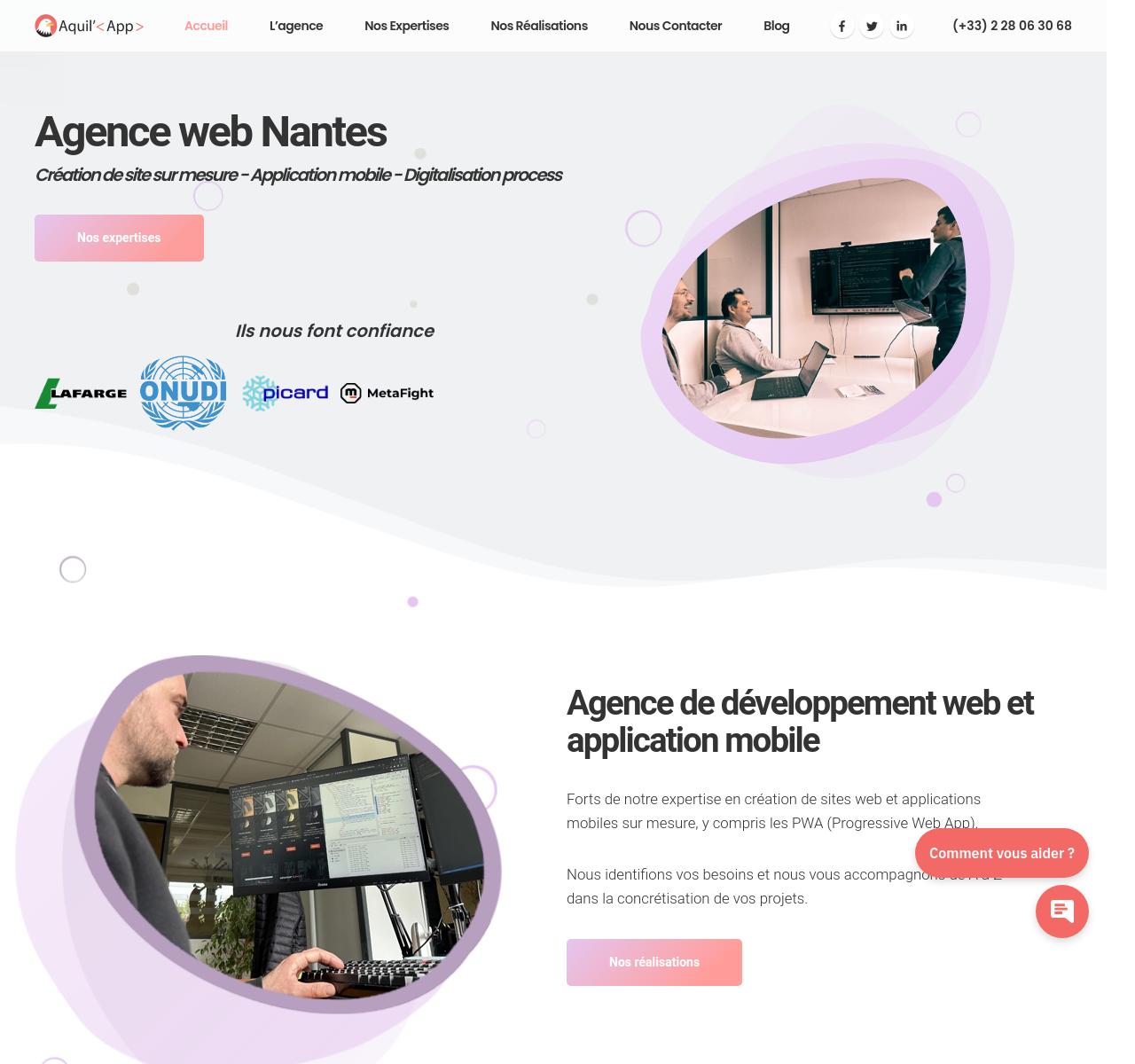 AquilApp : Votre partenaire de confiance pour le développement d’applications métiers sur mesure